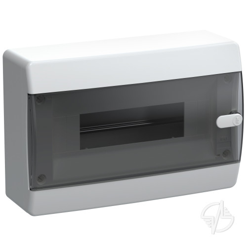 Корпус пластиковый навесной на 12 модулей ЩРН-П-12 IP41 UNION Compact черная прозрачная дверь IEK UNION (UIC-KP12-N-12-41-K01)