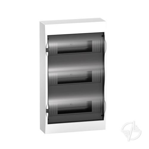Щит распределительный навесной белый дверь прозрачная на 36 модулей IP40 Easy9 (EZ9E312S2SRU)