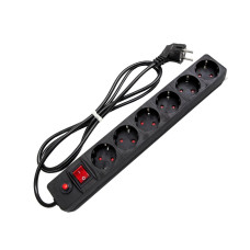 Фильтр сетевой с заземлением UNIVersal ПВС 3-0.75 черный 5м UNIVersal (967U-4005) Фильтр сетевой с заземлением UNIVersal ПВС 3-0.75 черный 5м UNIVersal (967U-4005)