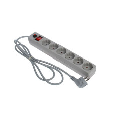 Сетевой фильтр 6х3м с выключателем ПВС 3х0.75 (967U-5003) Сетевой фильтр 6х3м с выключателем ПВС 3х0.75 (967U-5003)