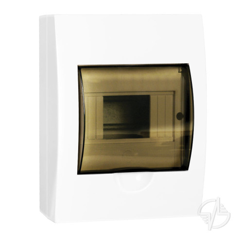 Щит распределительный навесной ЩРн-П-6 IP41 пластиковый прозрачная дверь (MKP12-N-06-40-20)