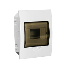 Бокс ЩРВ-П-6 модулей встраиваемый пластик IP41 IEK Бокс ЩРВ-П-6 модулей встраиваемый пластик IP41 IEK