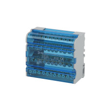 Шины на DIN-рейку в корпусе (кросс-модуль) ШНК 4х11 3L+PEN (Б0043934)