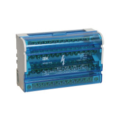 Шины на DIN-рейку в корпусе (кросс-модуль) ШНК 4х15 3L+PEN IEK (YND10-4-15-125) Шины на DIN-рейку в корпусе (кросс-модуль) ШНК 4х15 3L+PEN IEK (YND10-4-15-125)