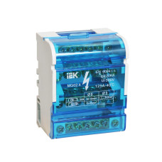 Шины на DIN-рейку в корпусе (кросс-модуль) ШНК 4х7 3L+PEN IEK (YND10-4-07-100)