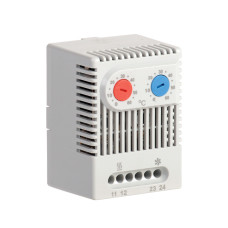 Термостат двухканальный от 0 до +60C NO+NC IEK