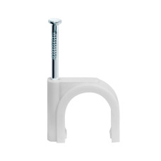 Скоба 5мм круглая пластиковая (50шт) Navigator (NCR-05-50)