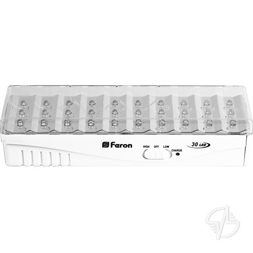 Светильник аккумуляторный, 30 LED DC, белый, EL15 (12896)