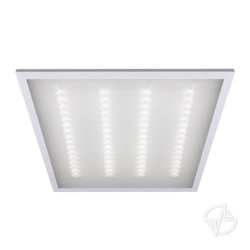 Панель светодиодная PPL 595/U 48w 595*595 ДВО 4000K 4600 Лм IP40 призма jazzway (5018259)