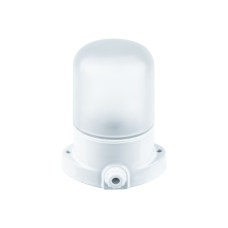 Светильник НПБ-60w термостойкий для бани и сауны прямое основание белый IP54 (61509 NBL-SA1)