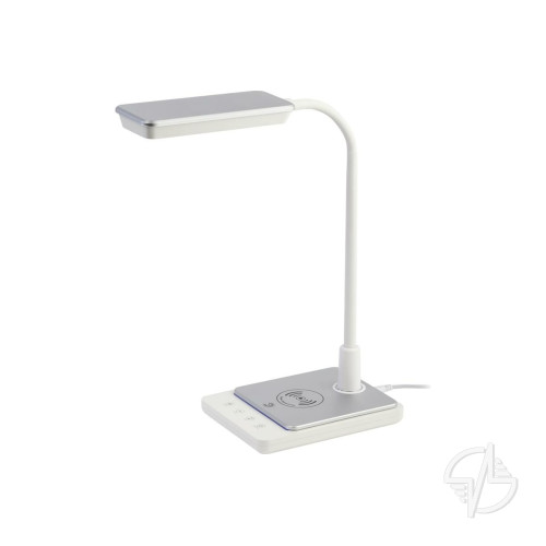 Светильник настольный светодиодный NLED-499-10W-W светодиодный с основанием белый (Б0052776)