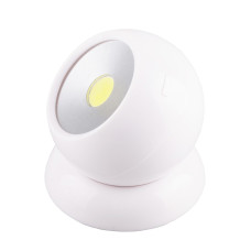 Светодиодный поворотный светильник Feron FN1209, 3W, белый (23380) Светодиодный поворотный светильник Feron FN1209, 3W, белый (23380)