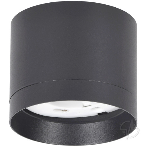 Светильник 4015 накладной потолочный под лампу GX53 черный IEK LIGHTING (LT-UPB0-4015-GX53-1-K02)
