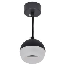 Светильник 4012 подвесной под лампу GX53 черный IEK LIGHTING (LT-UCB0-4012-GX53-1-K02)