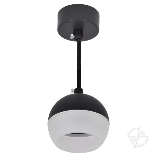 Светильник 4012 подвесной под лампу GX53 черный IEK LIGHTING (LT-UCB0-4012-GX53-1-K02)