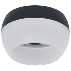 Светильник 4010 накладной потолочный под лампу GX53 черный IEK LIGHTING (LT-UPB0-4010-GX53-1-K02)