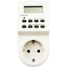 Розетка с таймером Feron TM22 недельная электронная мощность 3500W/16A (23205)