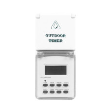 Розетка с таймером Feron TM23 недельная электронная мощность 3500W/16A IP44 (23206)