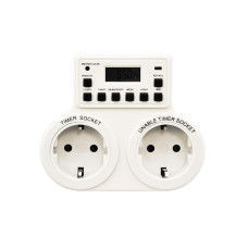 Розетка с таймером Feron TM25 недельная электронная мощность 3500W/16A (23236)