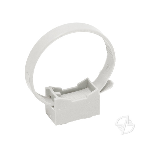 Хомутный держатель со стяжкой CFF1 16-32мм серый IEK