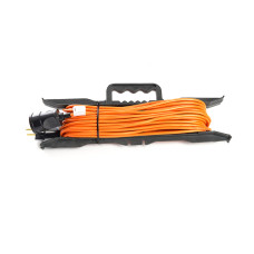 Удлинитель-шнур на рамке 1-местный с/з Stekker, HM04-01-20 (US1), 3*1,0мм2, 20м, 220В, 10А, Home, оранжевый (39628)