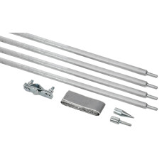 Комплект заземления 3/16 безмуфтовое соединение горячеоцинкованная сталь IEK (ZKZ11-14-016-03) Комплект заземления 3/16 безмуфтовое соединение горячеоцинкованная сталь IEK (ZKZ11-14-016-03)