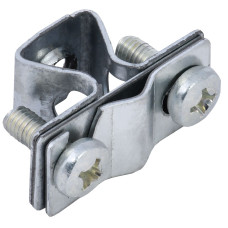 Держатель проводника круглого 8-10мм оцинкованная сталь IEK (ZDP80-11-1-18) Держатель проводника круглого 8-10мм оцинкованная сталь IEK (ZDP80-11-1-18)