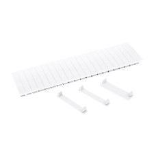 Заглушка 12 модулей белая (YZM10-12-K01)