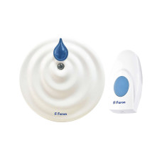 Звонок дверной беспроводной Feron E-374 Электрический 36 мелодии белый синий с питанием от батареек (23687) Звонок дверной беспроводной Feron E-374 Электрический 36 мелодии белый синий с питанием от батареек (23687)