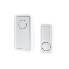 Звонок дверной беспроводной Feron E-379 Электрический 18 мелодий белый с питанием от батареек (41435) Звонок дверной беспроводной Feron E-379 Электрический 18 мелодий белый с питанием от батареек (41435)