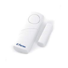 Звонок-сигнализация дверной беспроводной Feron 007-D Электрический 1 мелодия белый с питанием от батареек (23602) Звонок-сигнализация дверной беспроводной Feron 007-D Электрический 1 мелодия белый с питанием от батареек (23602)